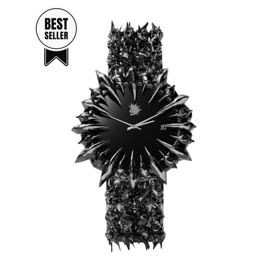 Black Venom Spiked Watch