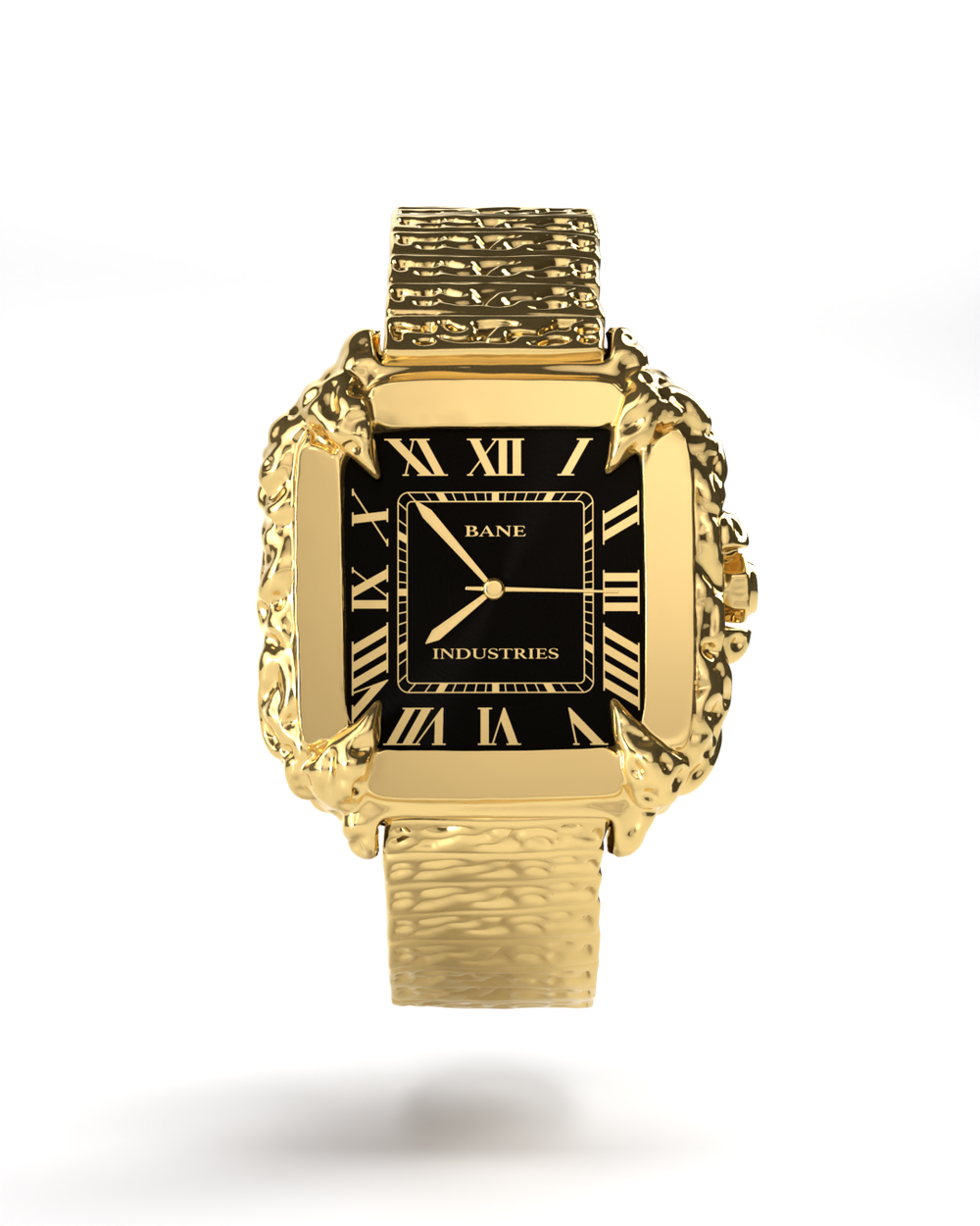 Black & Gold Viper Watch