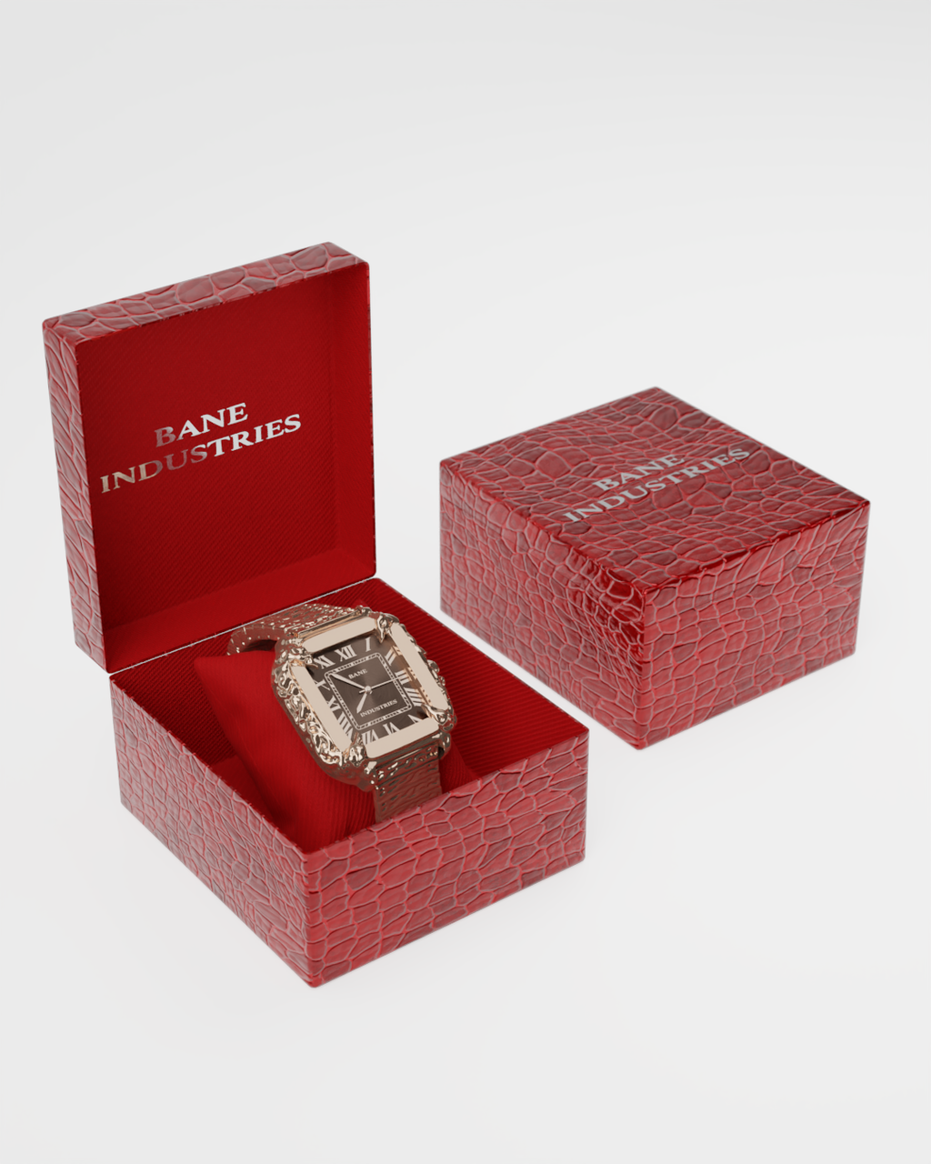 Chocolate Rose Gold Viper Watch