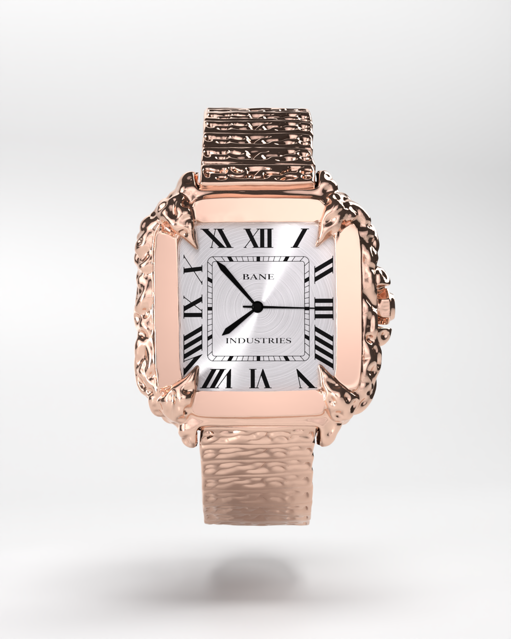 Classic White Rose Gold Viper Watch