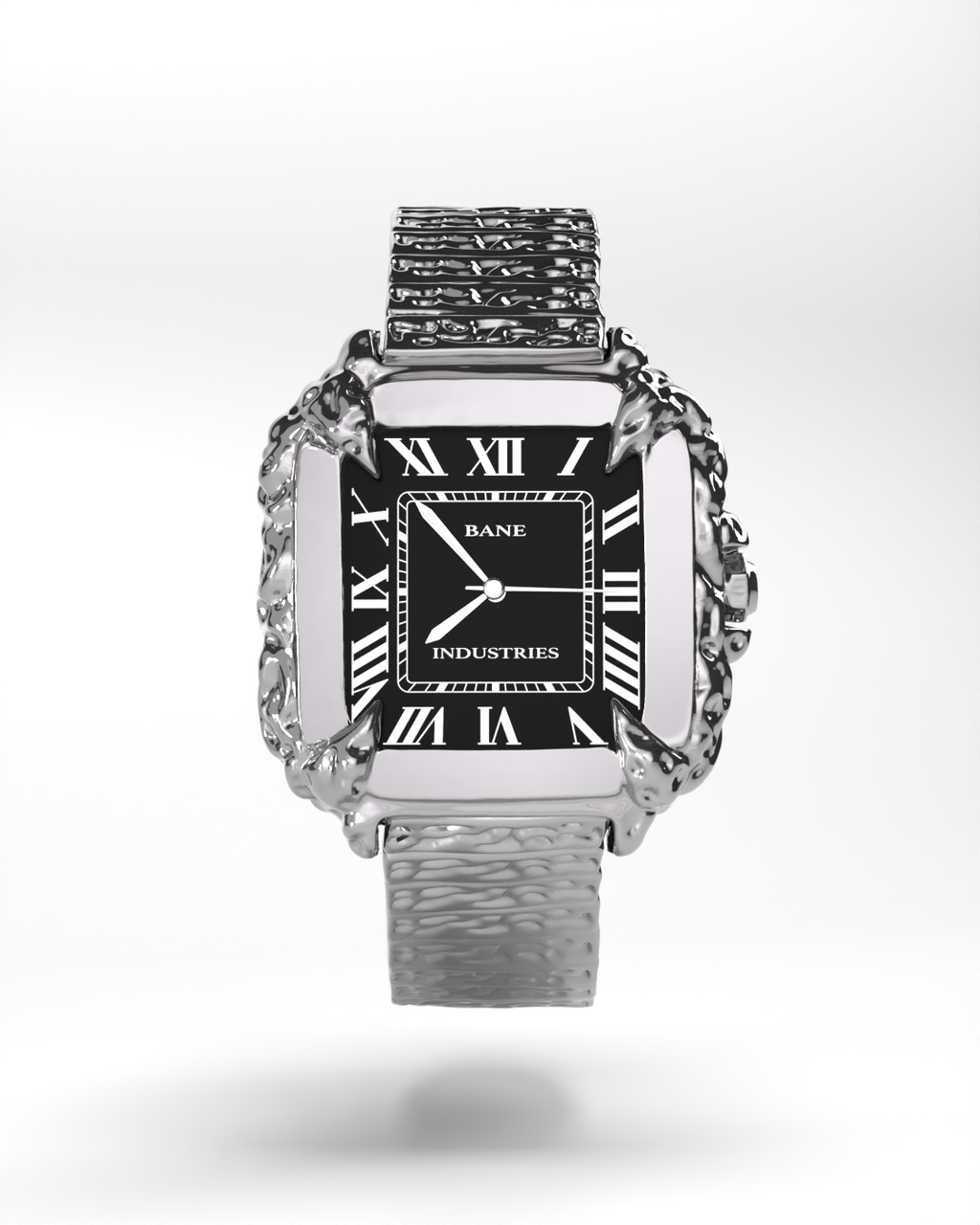 BLACK & CHROME VIPER WATCH