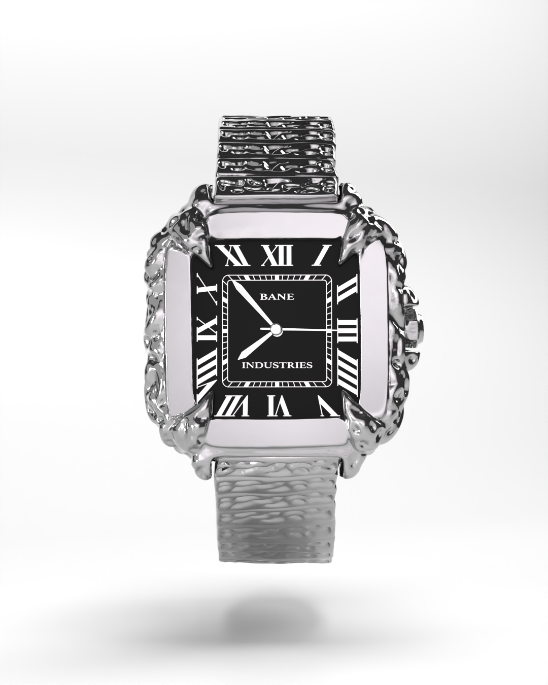 BLACK & CHROME VIPER WATCH