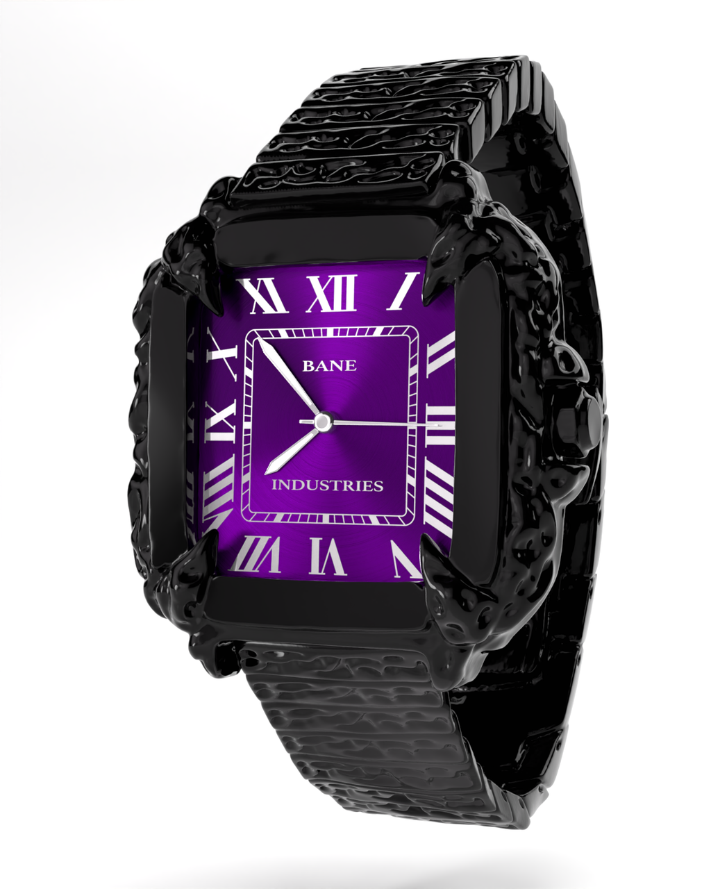 Black Grape Viper Watch