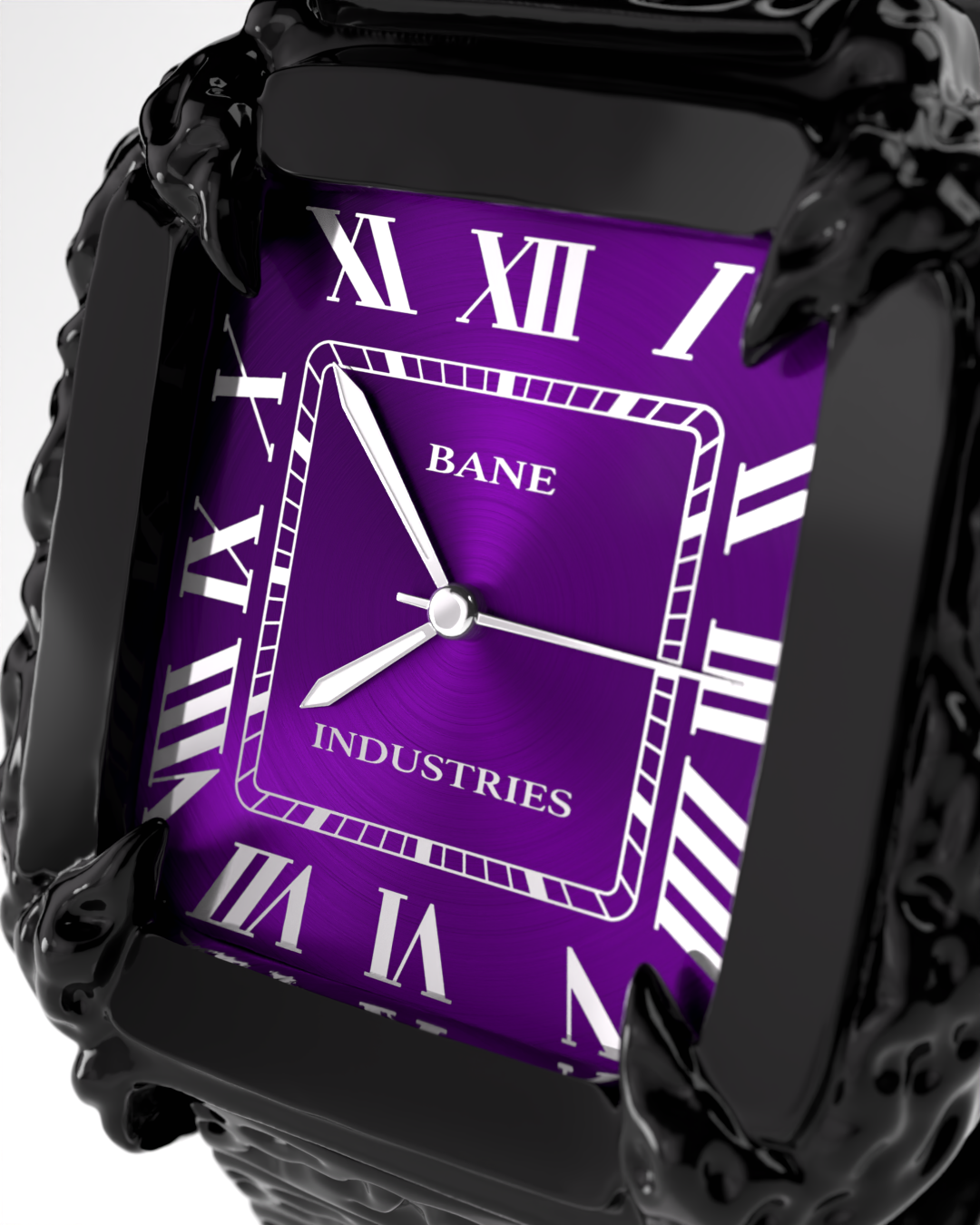 Black Grape Viper Watch