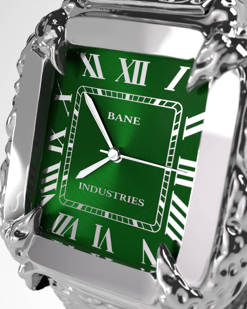 Green Emerald Viper Watch