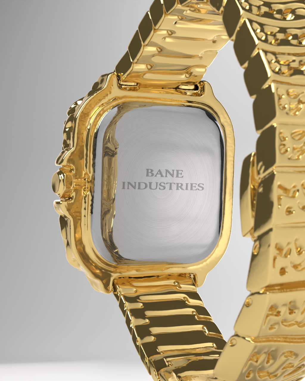 Black & Gold Viper Watch