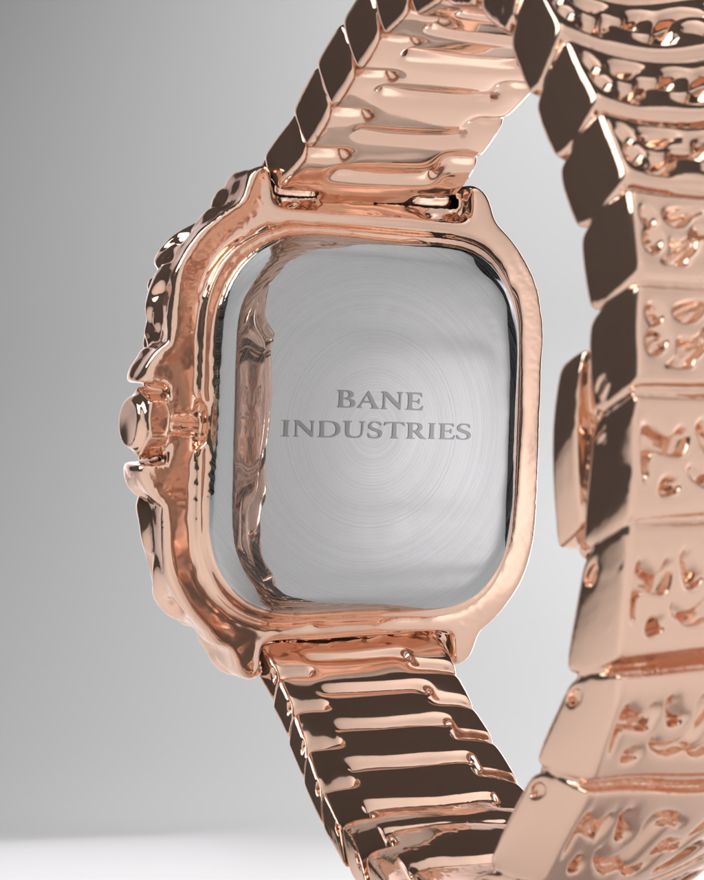 Chocolate Rose Gold Viper Watch