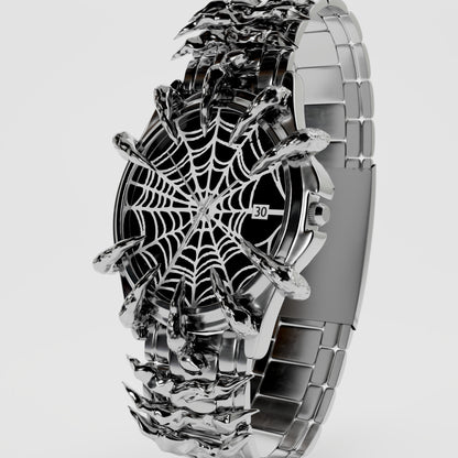 Black Spider Watch (Pre-Made)