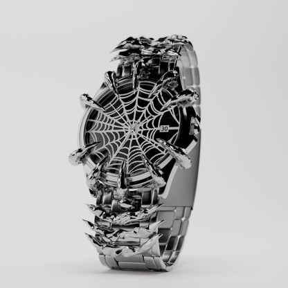 Black Spider Watch (Pre-Made)