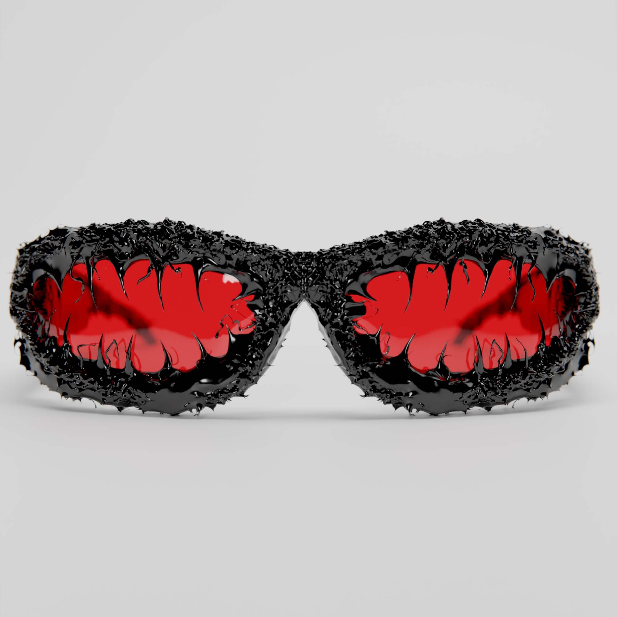 Red Venom Sunglasses (Pre-Made)