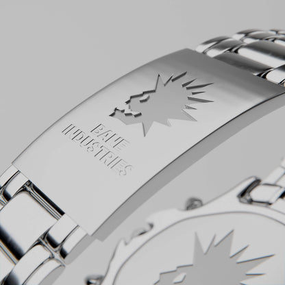 Silver Ice Spiked Watch