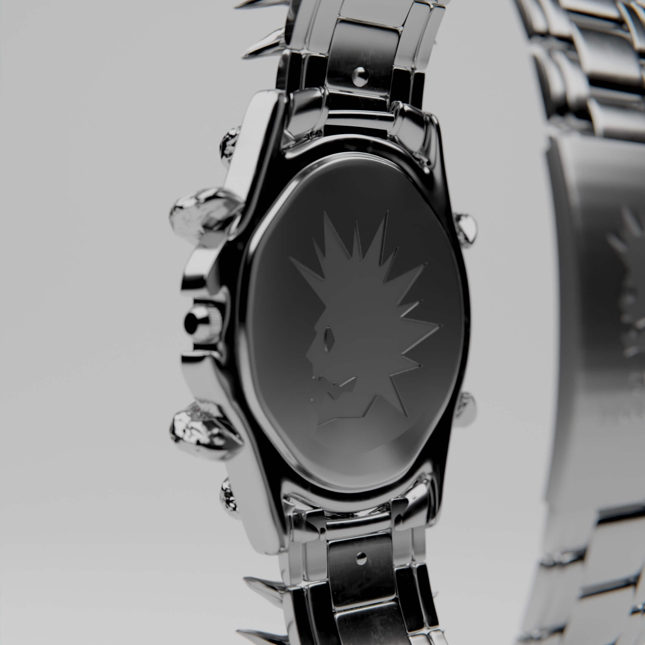WHITE GOLD SPIDER WATCH