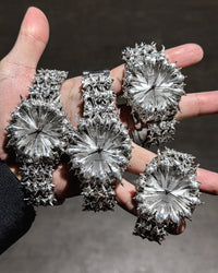 White Snow Spiked Watch (Pre-Order)
