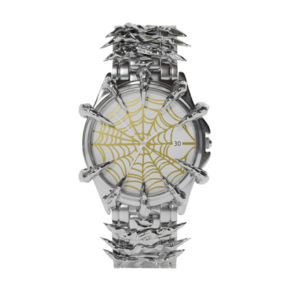 White Gold Spider Watch (Pre-Made)