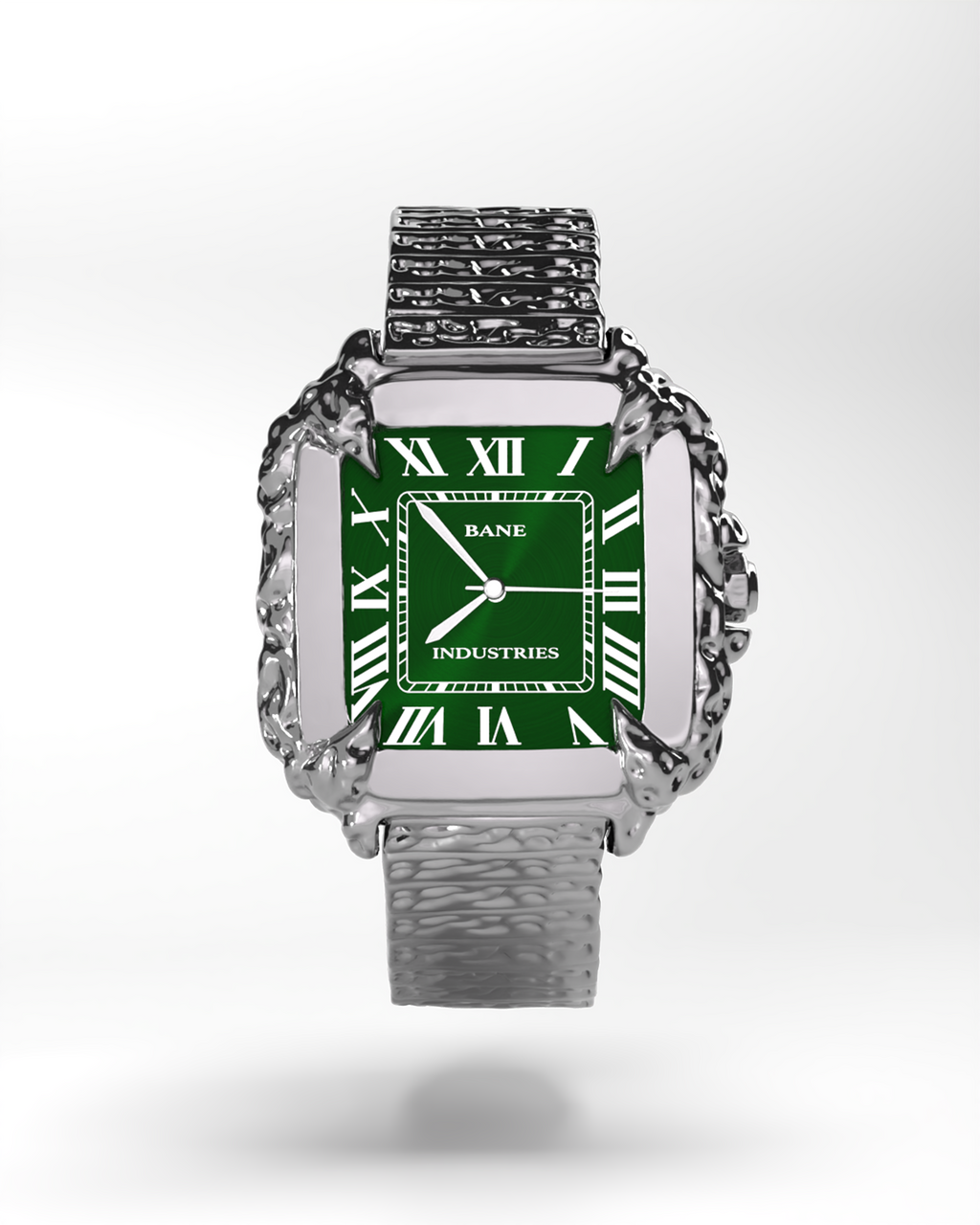 Green Emerald Viper Watch
