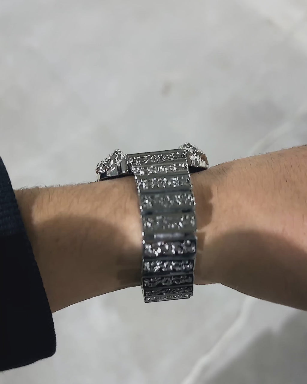 Black & Chrome Viper Watch