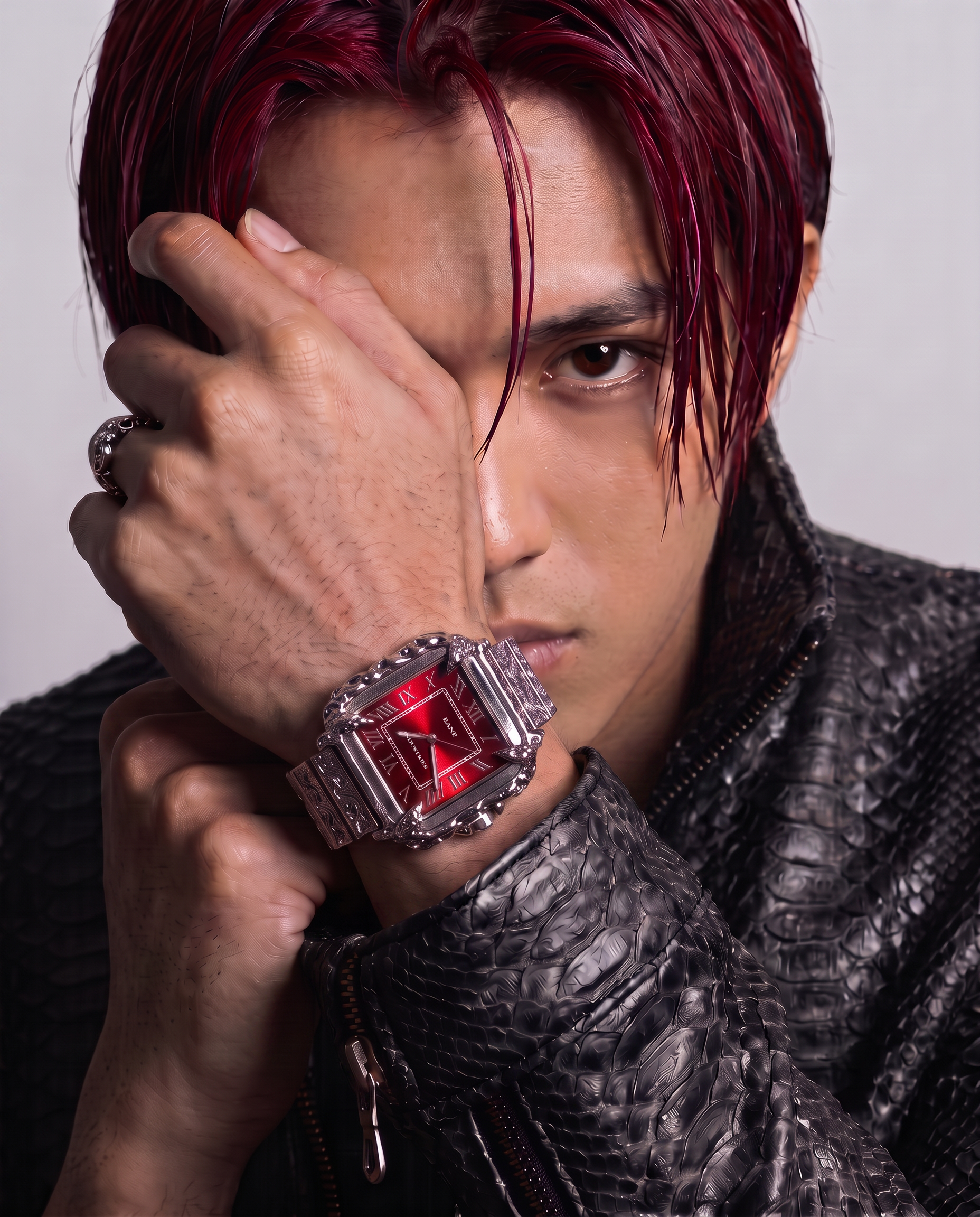 Red Ruby Viper Watch